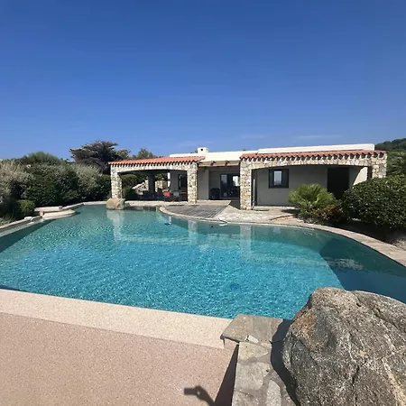 Villa Panoramique Avec Vue Et Montagne A Corbara